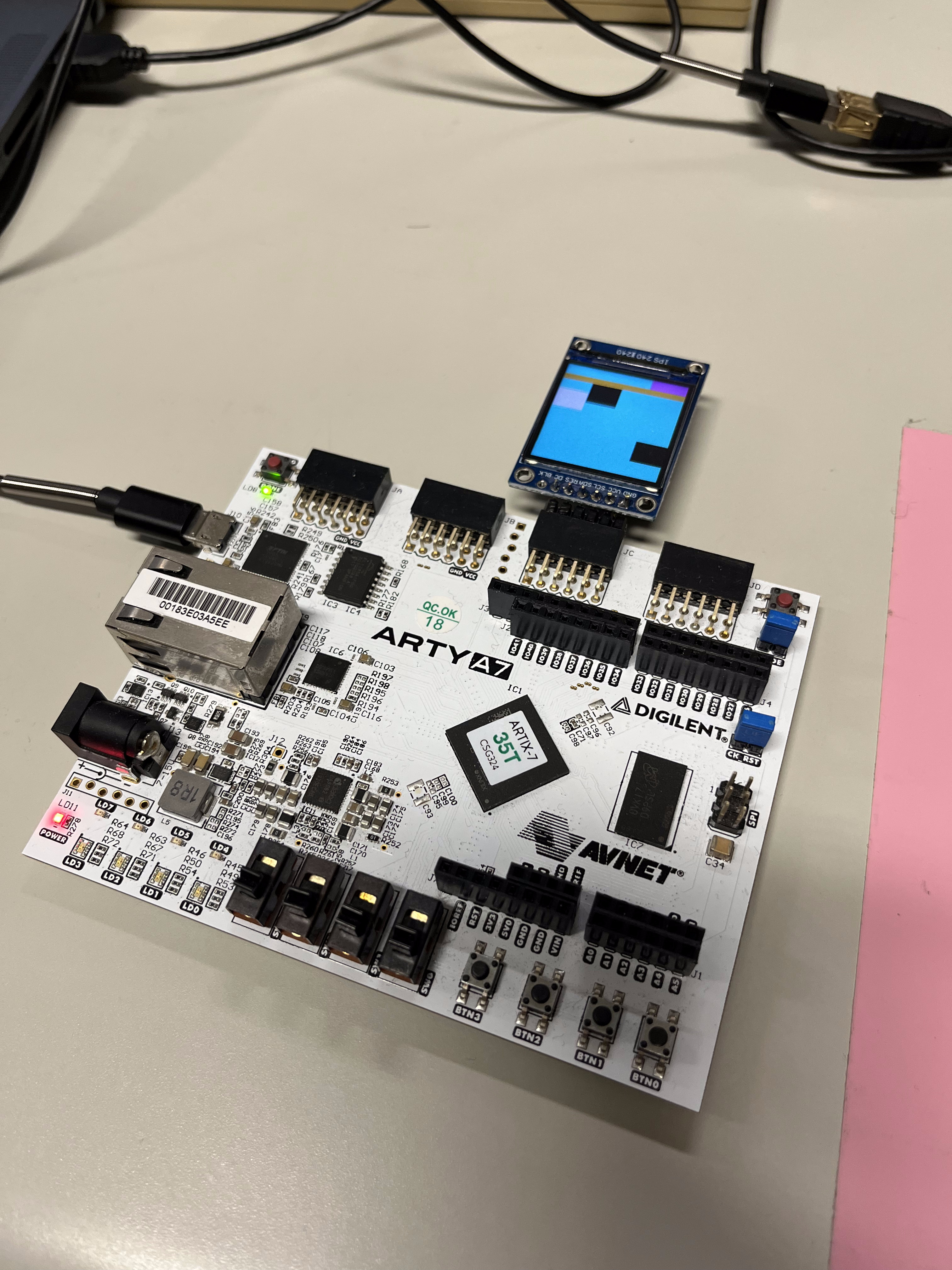 FPGA Piano Tiles Image